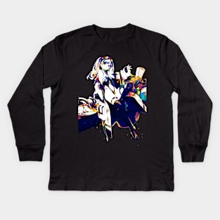 Azur Lane - Leonardo da vinci Pop Art Kids Long Sleeve T-Shirt